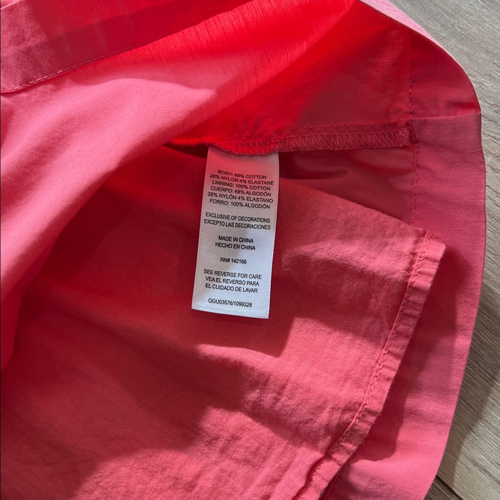 Peek Pink Cotton Blend Puff Sleeve Dress - Picture 6 of 6